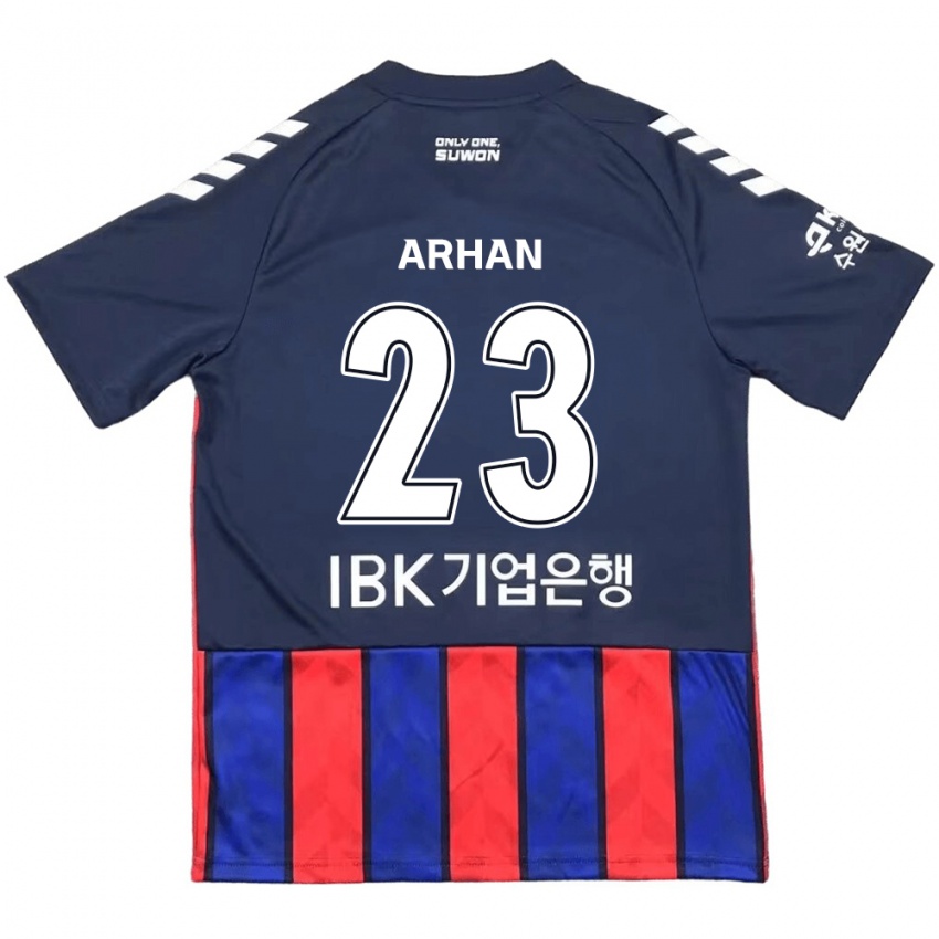 Heren Pratama Arhan #23 Blauw Rood Thuisshirt Thuistenue 2024/25 T-Shirt