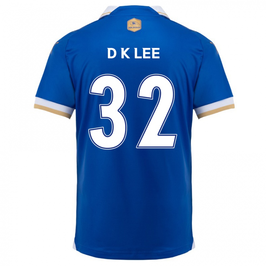 Heren Kyu-Dong Lee #32 Blauw Wit Thuisshirt Thuistenue 2024/25 T-Shirt