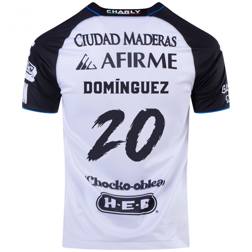 Heren Misael Dominguez #20 Zwart Blauw Thuisshirt Thuistenue 2024/25 T-Shirt