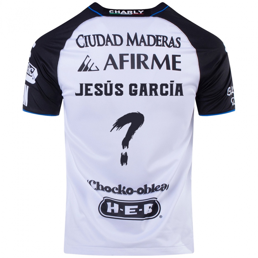 Heren Jesús García #0 Zwart Blauw Thuisshirt Thuistenue 2024/25 T-Shirt