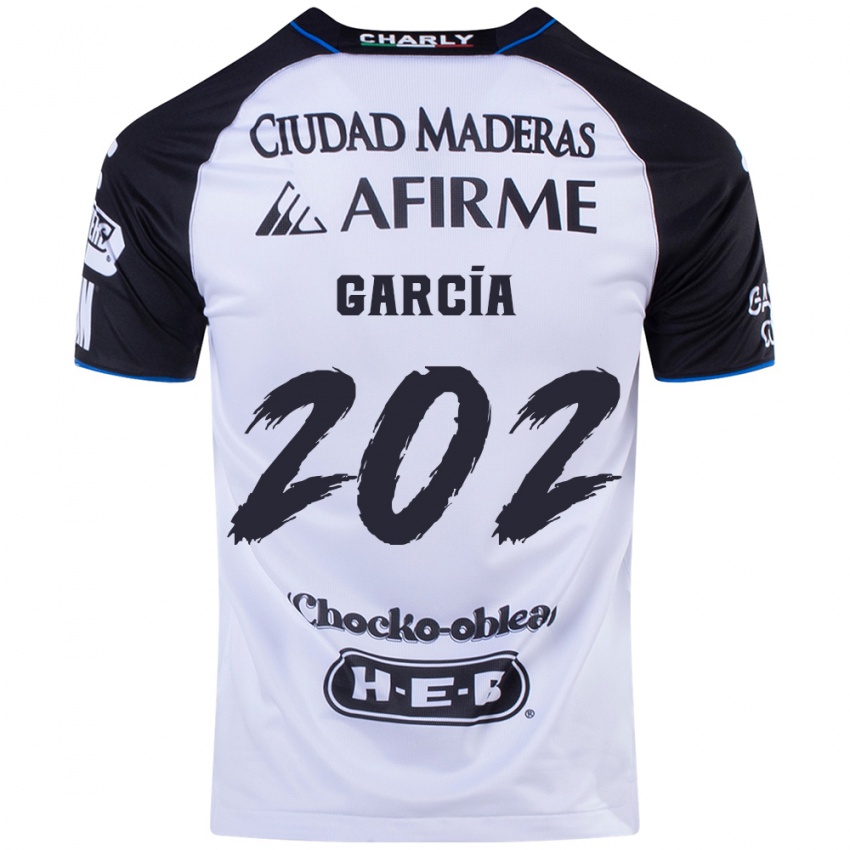 Heren Diego García #202 Zwart Blauw Thuisshirt Thuistenue 2024/25 T-Shirt