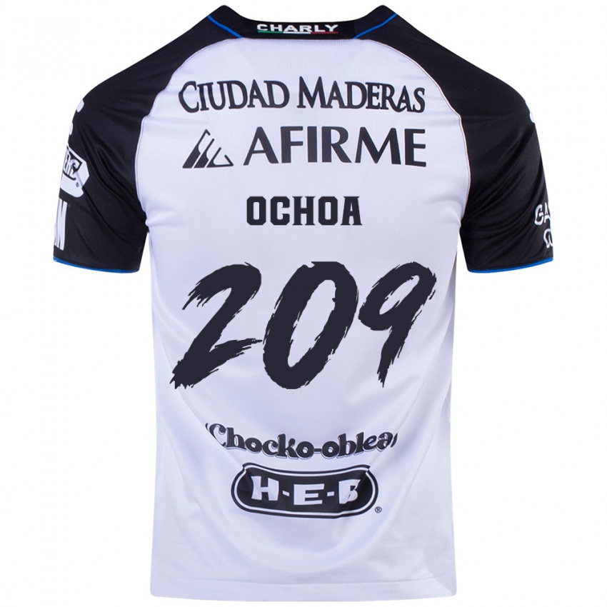 Heren José Ochoa #209 Zwart Blauw Thuisshirt Thuistenue 2024/25 T-Shirt