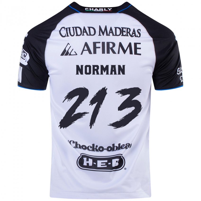 Heren Humberto Norman #213 Zwart Blauw Thuisshirt Thuistenue 2024/25 T-Shirt