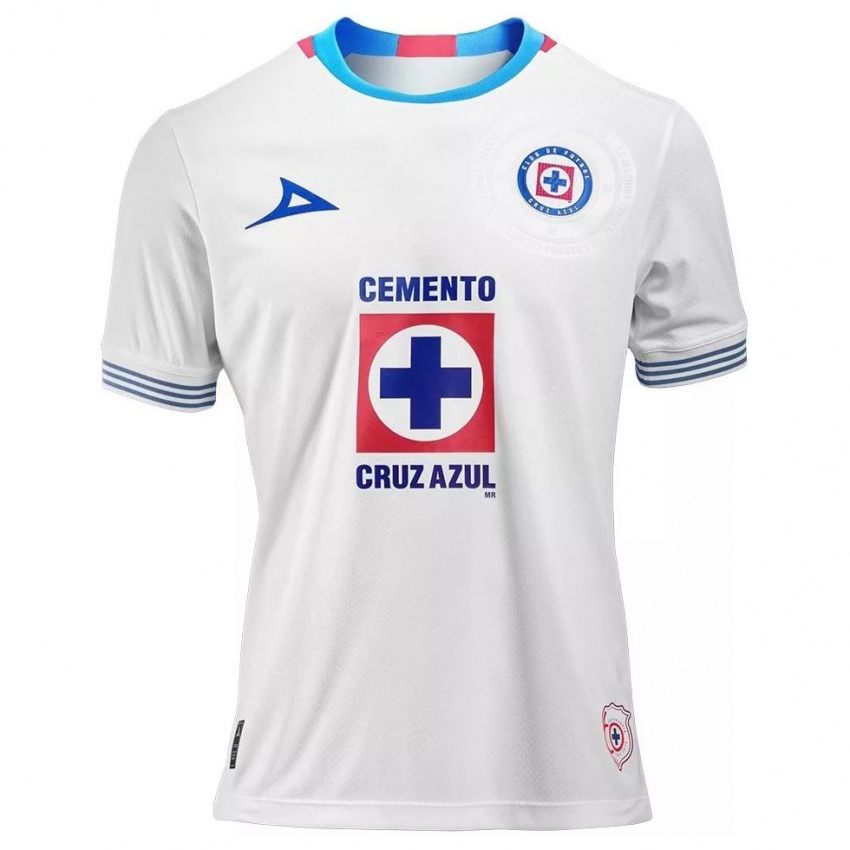 Heren Uriel Antuna #7 Wit Blauw Uitshirt Uittenue 2024/25 T-Shirt