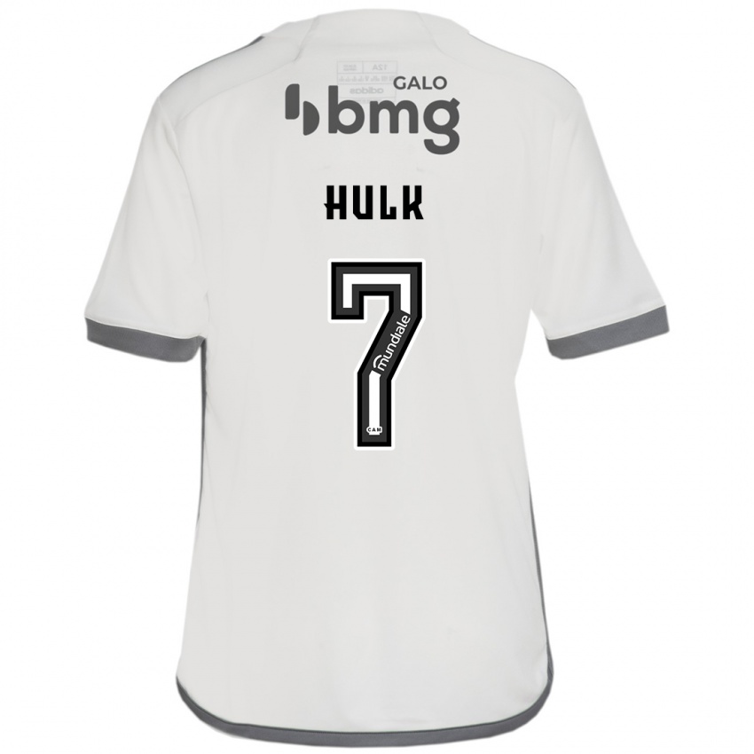 Heren Hulk #7 Gebroken Wit Uitshirt Uittenue 2024/25 T-Shirt