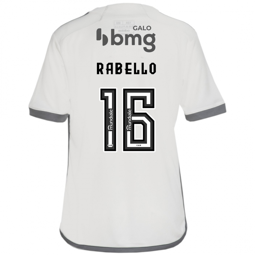 Heren Igor Rabello #16 Gebroken Wit Uitshirt Uittenue 2024/25 T-Shirt