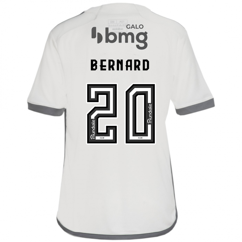 Heren Bernard #20 Gebroken Wit Uitshirt Uittenue 2024/25 T-Shirt