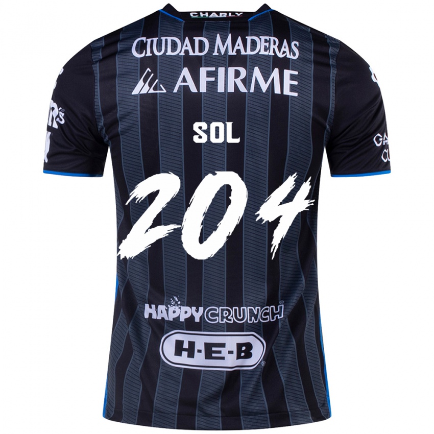 Heren Martín Sol #204 Wit Zwart Uitshirt Uittenue 2024/25 T-Shirt