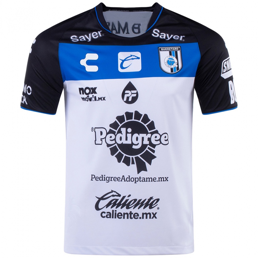 Dames Christian Saucedo #199 Zwart Blauw Thuisshirt Thuistenue 2024/25 T-Shirt