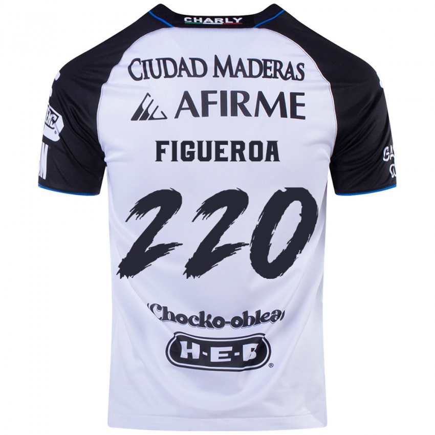 Dames Christopher Figueroa #220 Zwart Blauw Thuisshirt Thuistenue 2024/25 T-Shirt