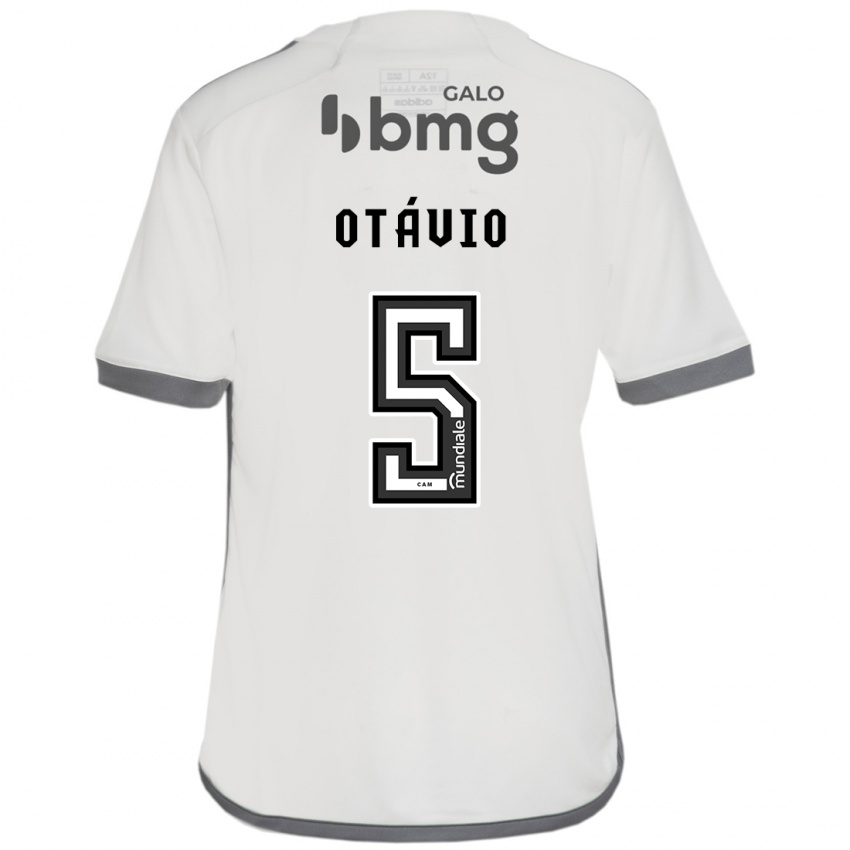 Dames Otávio #5 Gebroken Wit Uitshirt Uittenue 2024/25 T-Shirt