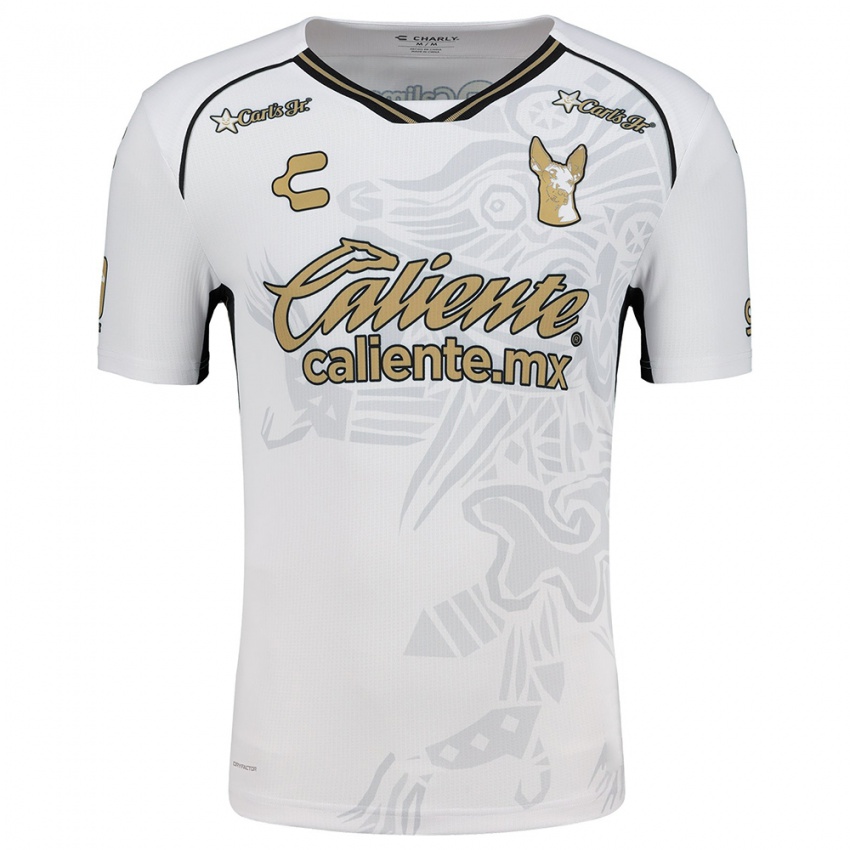 Dames Christian Rivera #14 Wit Zwart Uitshirt Uittenue 2024/25 T-Shirt