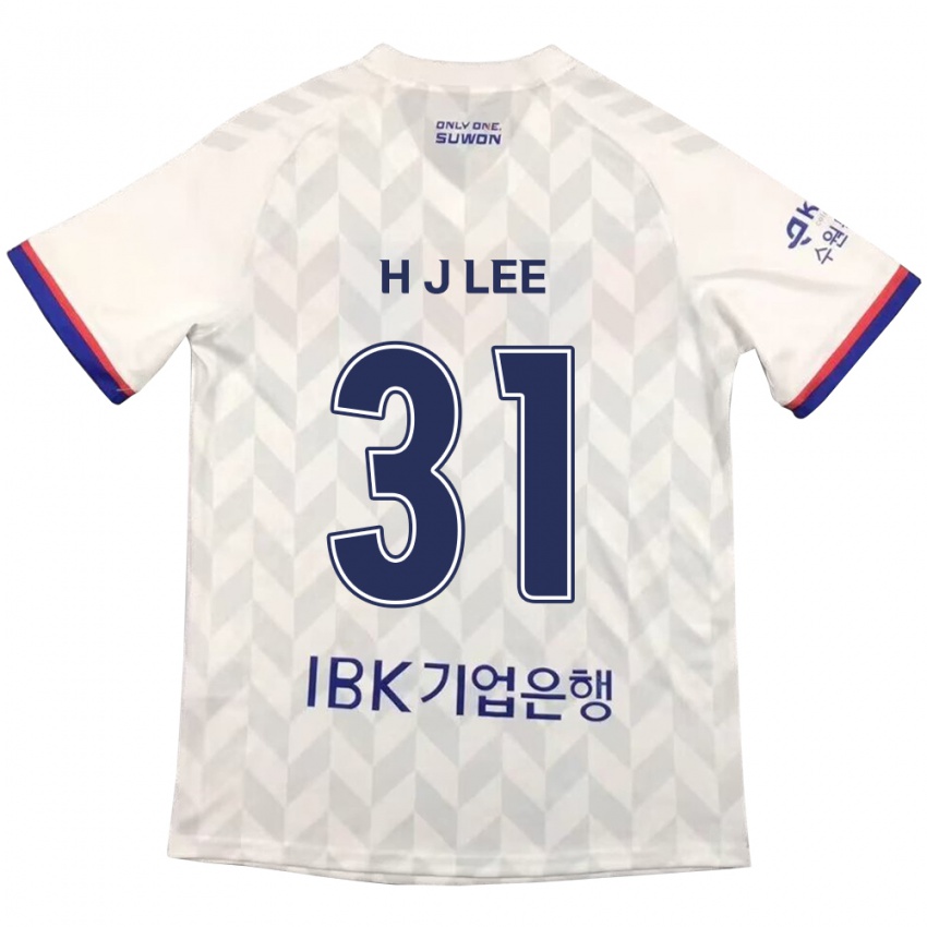 Dames Jae-Hoon Lee #31 Wit Blauw Uitshirt Uittenue 2024/25 T-Shirt