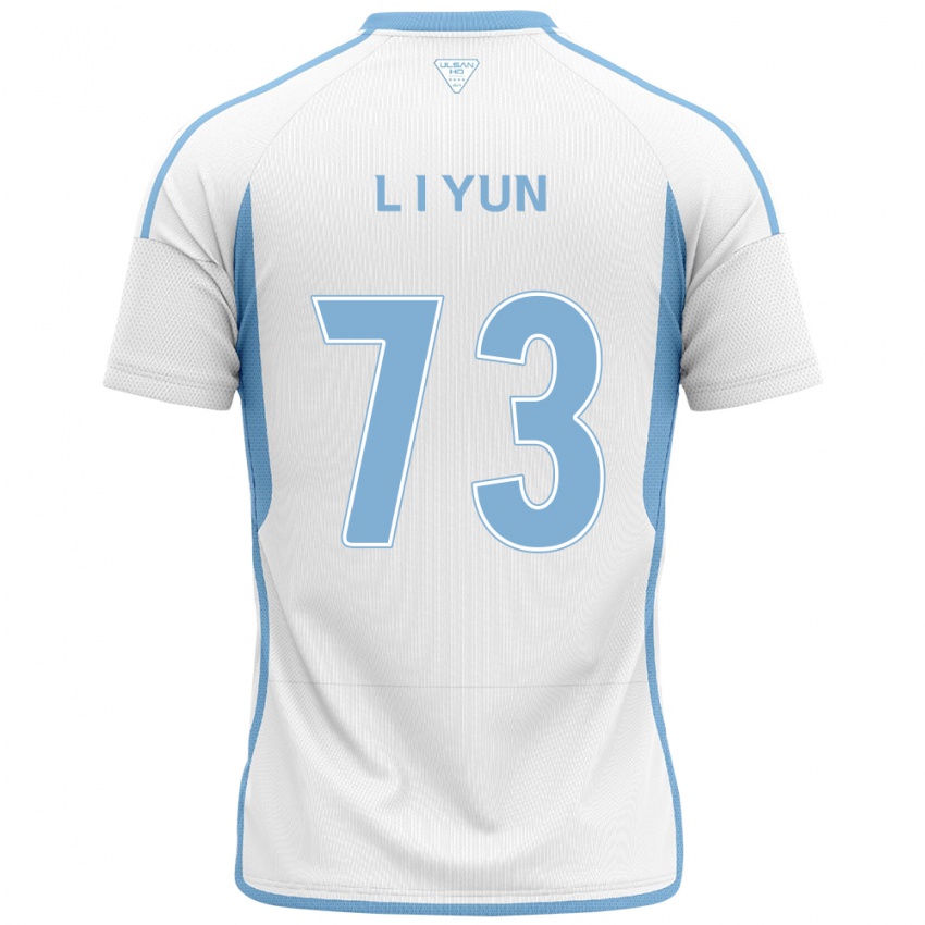 Dames Il-Lok Yun #73 Wit Blauw Uitshirt Uittenue 2024/25 T-Shirt