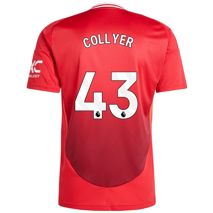 Kinderen Toby Collyer #43 Felrood Thuisshirt Thuistenue 2024/25 T-Shirt