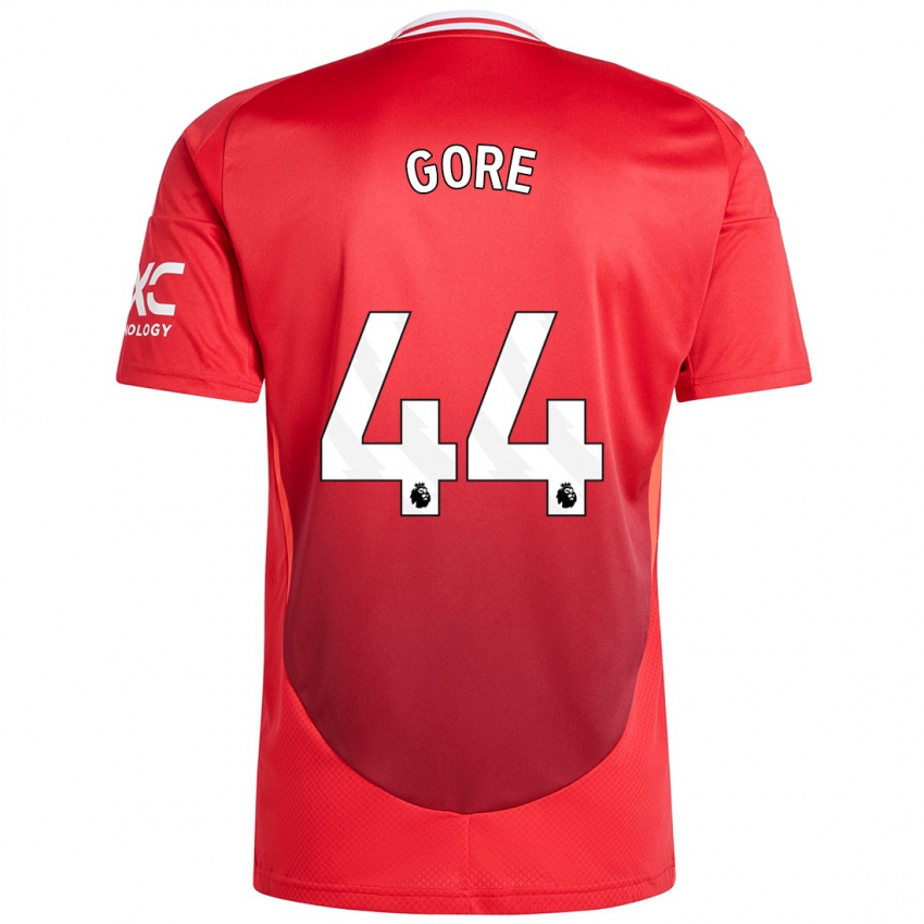 Kinderen Daniel Gore #44 Felrood Thuisshirt Thuistenue 2024/25 T-Shirt