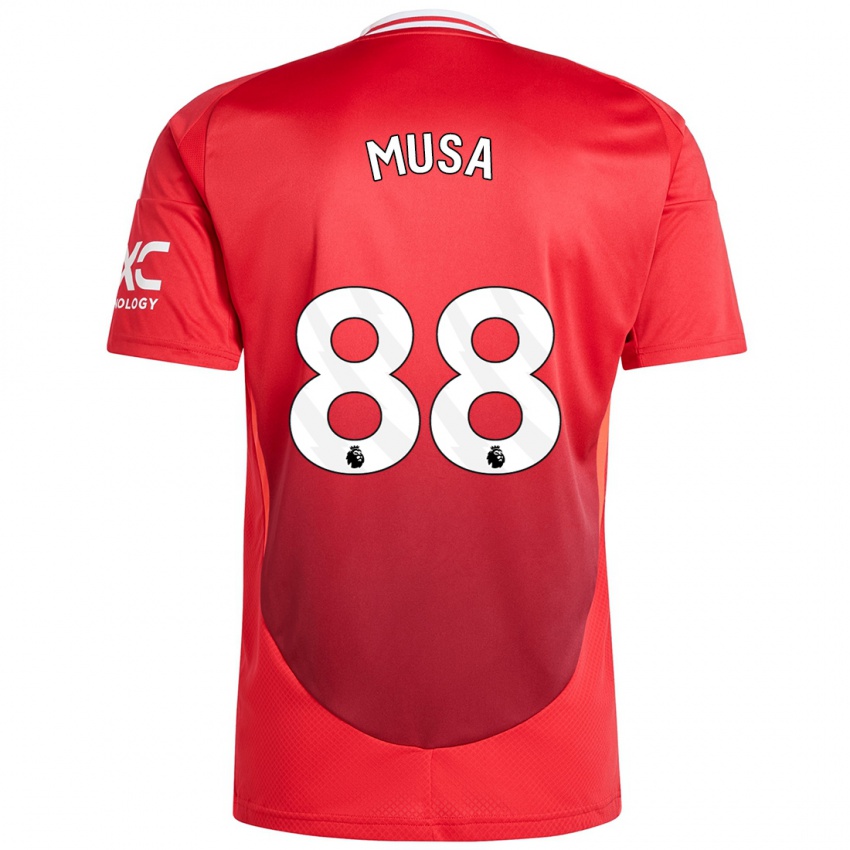 Kinderen Victor Musa #88 Felrood Thuisshirt Thuistenue 2024/25 T-Shirt