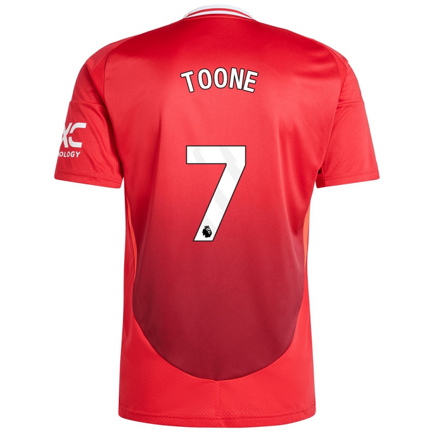 Kinderen Ella Toone #7 Felrood Thuisshirt Thuistenue 2024/25 T-Shirt