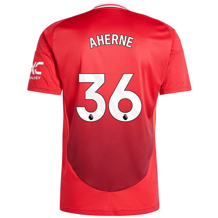 Kinderen Alyssa Aherne #36 Felrood Thuisshirt Thuistenue 2024/25 T-Shirt