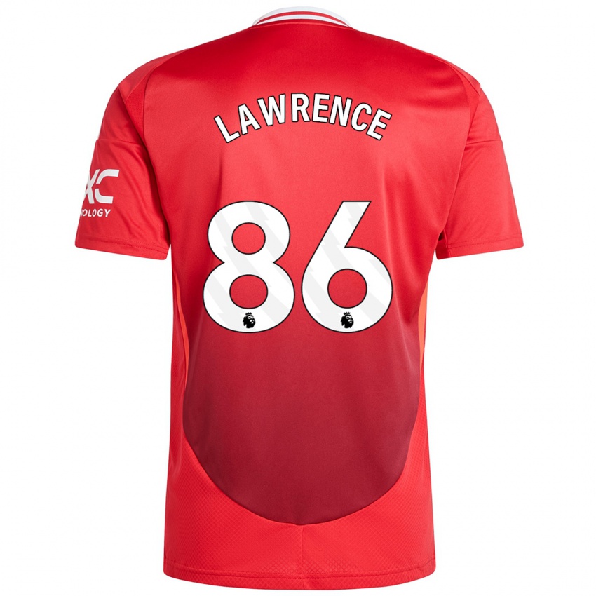 Kinderen Marcus Lawrence #86 Felrood Thuisshirt Thuistenue 2024/25 T-Shirt