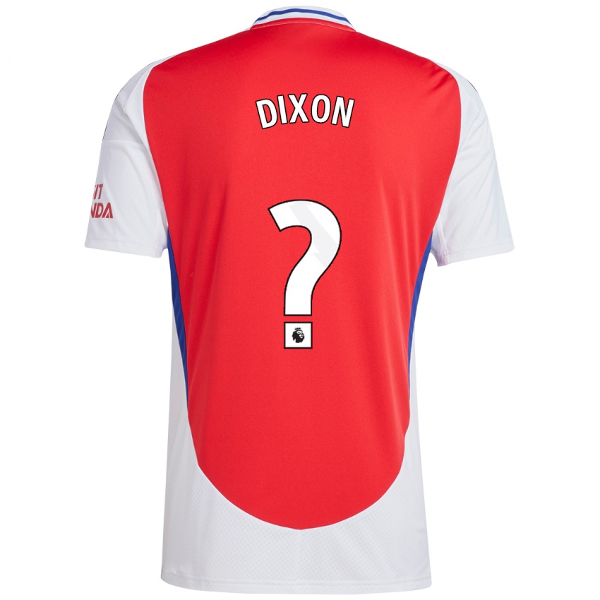 Kinderen Danny Dixon #0 Rood Wit Thuisshirt Thuistenue 2024/25 T-Shirt