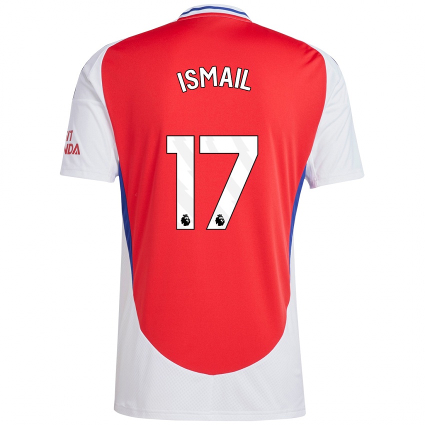 Kinderen Cam'ron Ismail #17 Rood Wit Thuisshirt Thuistenue 2024/25 T-Shirt