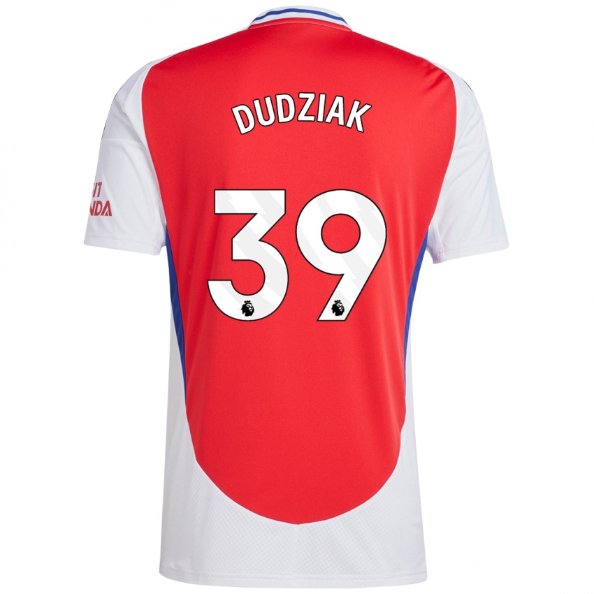 Kinderen Harrison Dudziak #39 Rood Wit Thuisshirt Thuistenue 2024/25 T-Shirt