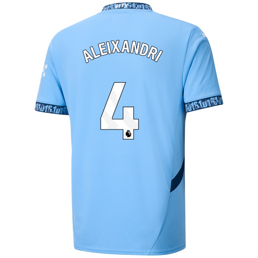 Kinderen Laia Aleixandri #4 Marineblauw Thuisshirt Thuistenue 2024/25 T-Shirt