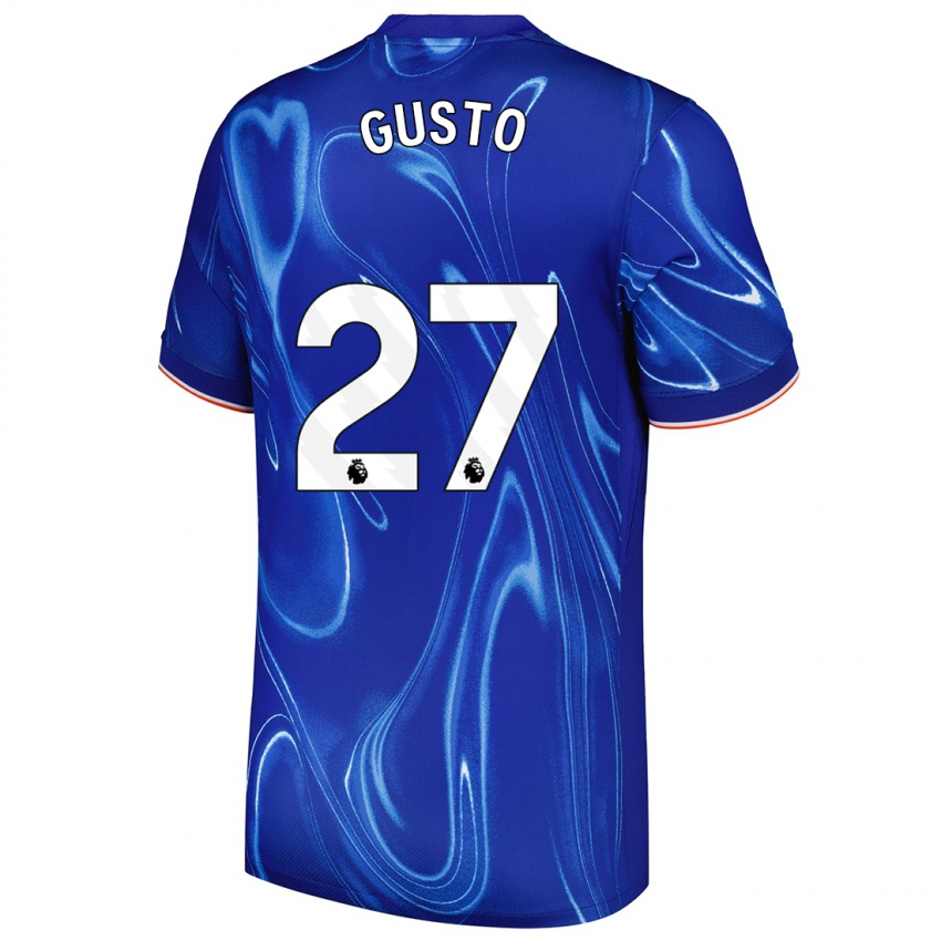 Kinderen Malo Gusto #27 Blauw Wit Thuisshirt Thuistenue 2024/25 T-Shirt