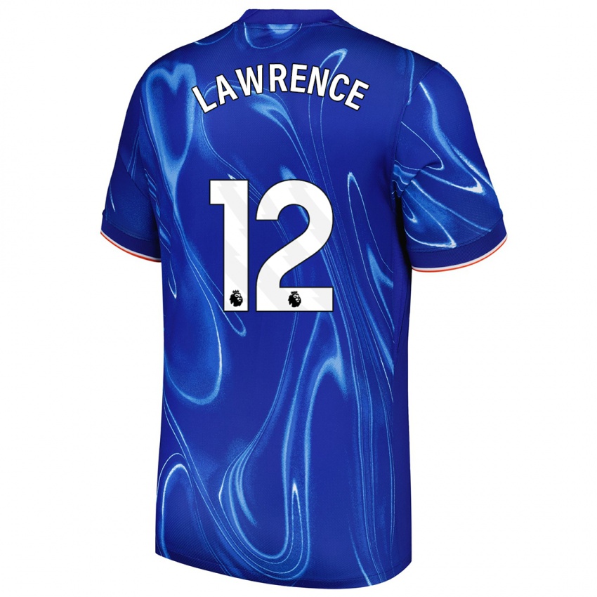 Kinderen Ashley Lawrence #12 Blauw Wit Thuisshirt Thuistenue 2024/25 T-Shirt