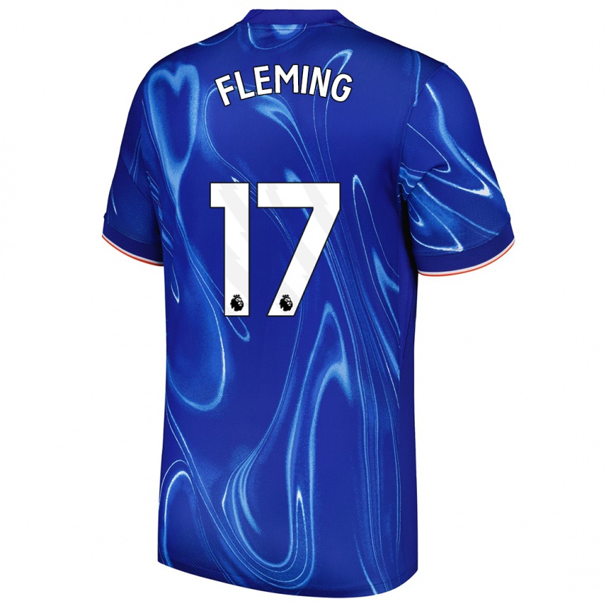 Kinderen Jessie Fleming #17 Blauw Wit Thuisshirt Thuistenue 2024/25 T-Shirt