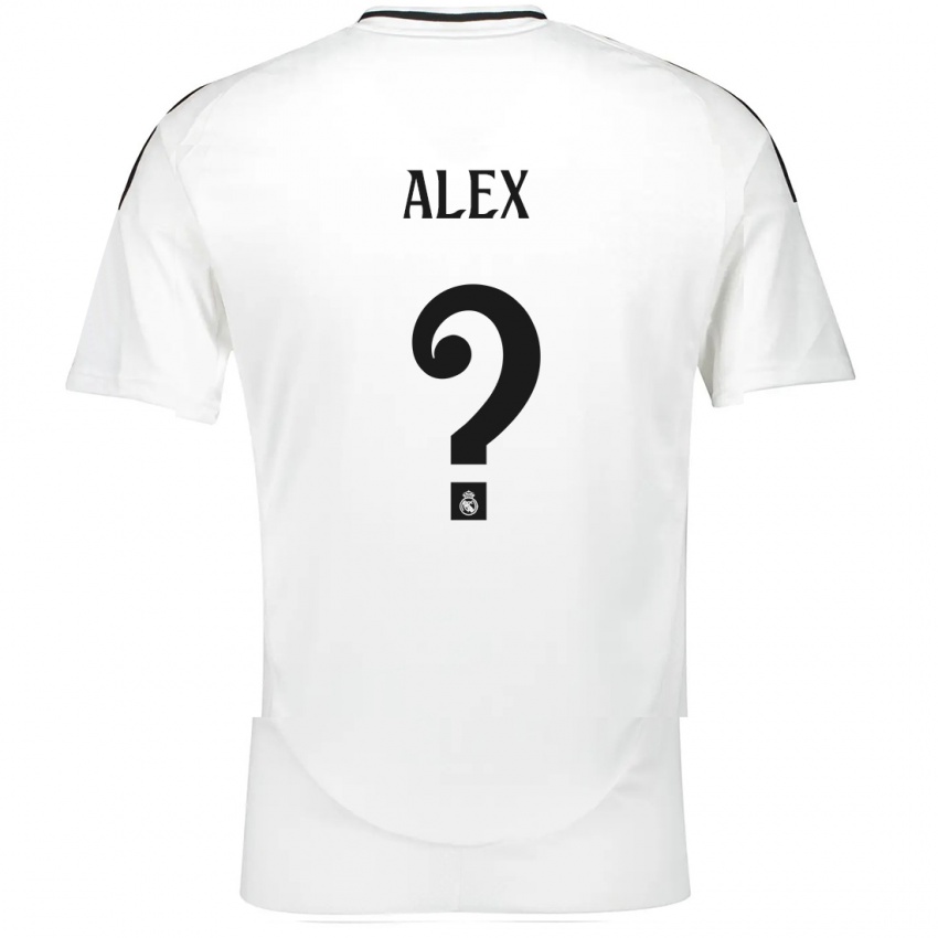 Kinderen Alex Sanchez #0 Wit Thuisshirt Thuistenue 2024/25 T-Shirt