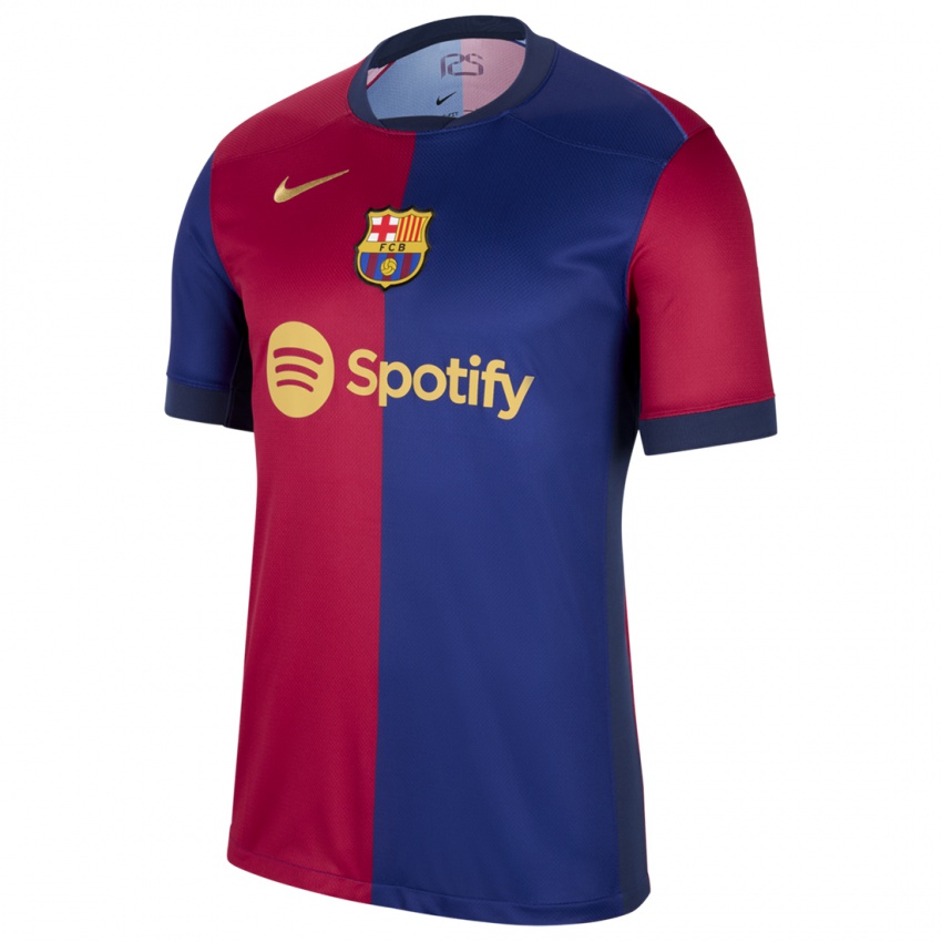 Kinderen Frenkie De Jong #21 Blauw Rood Thuisshirt Thuistenue 2024/25 T-Shirt