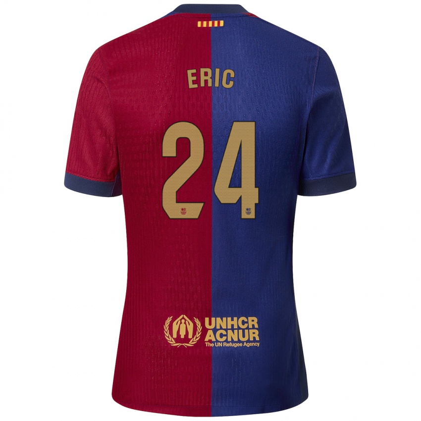 Kinderen Eric Garcia #24 Blauw Rood Thuisshirt Thuistenue 2024/25 T-Shirt