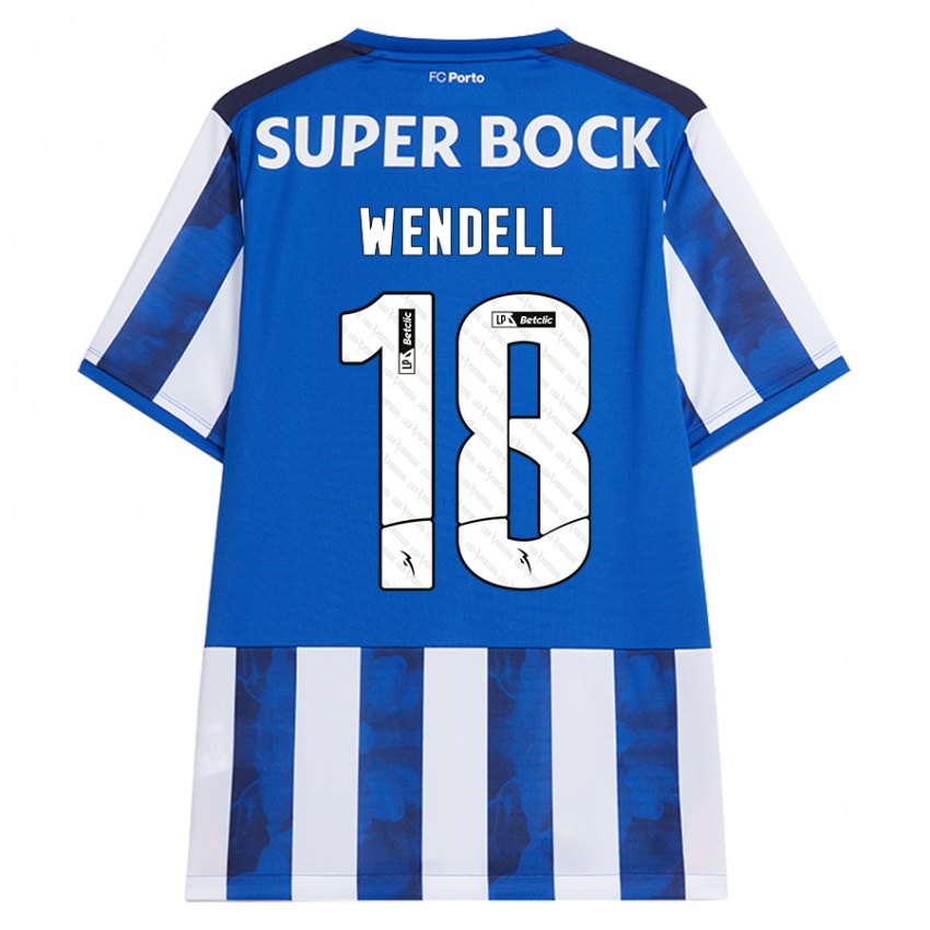 Kinderen Wendell #18 Blauw Wit Thuisshirt Thuistenue 2024/25 T-Shirt