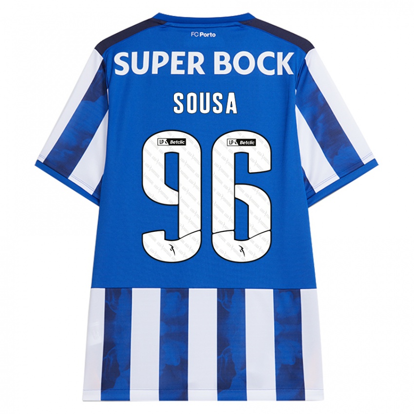 Kinderen Filipe Sousa #96 Blauw Wit Thuisshirt Thuistenue 2024/25 T-Shirt