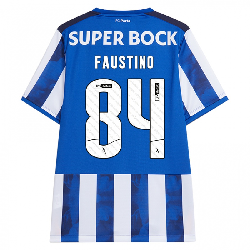 Kinderen Levi Faustino #84 Blauw Wit Thuisshirt Thuistenue 2024/25 T-Shirt