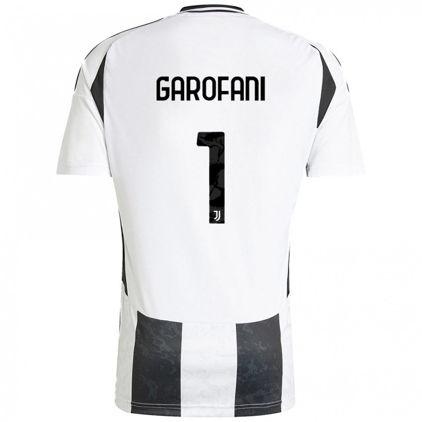 Kinderen Giovanni Garofani #1 Wit Zwart Thuisshirt Thuistenue 2024/25 T-Shirt