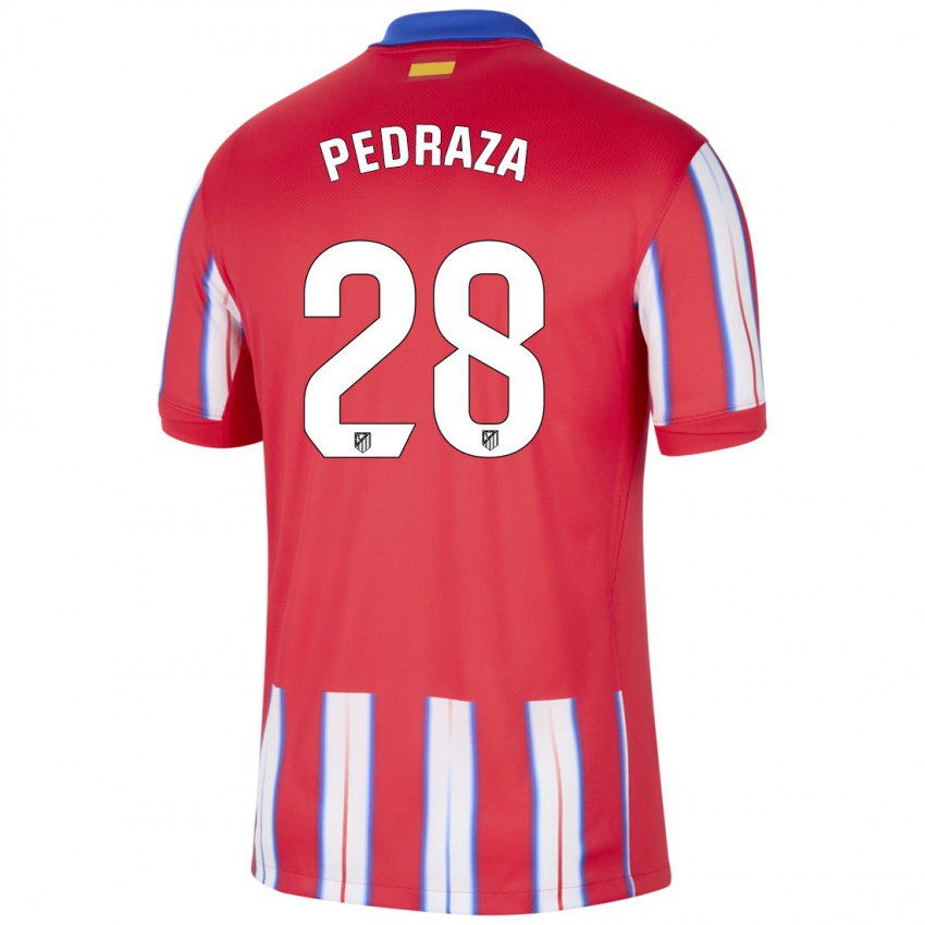 Kinderen Alfredo Pedraza #28 Rood Wit Blauw Thuisshirt Thuistenue 2024/25 T-Shirt