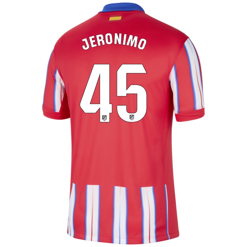 Kinderen Isaiah Jeronimo #45 Rood Wit Blauw Thuisshirt Thuistenue 2024/25 T-Shirt