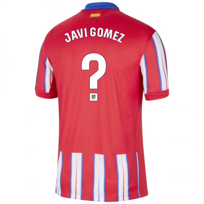 Kinderen Javi Gomez #0 Rood Wit Blauw Thuisshirt Thuistenue 2024/25 T-Shirt