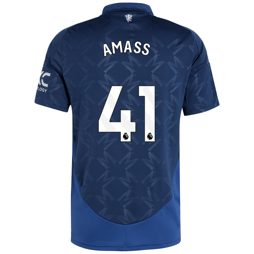 Kinderen Harry Amass #41 Indigo Uitshirt Uittenue 2024/25 T-Shirt