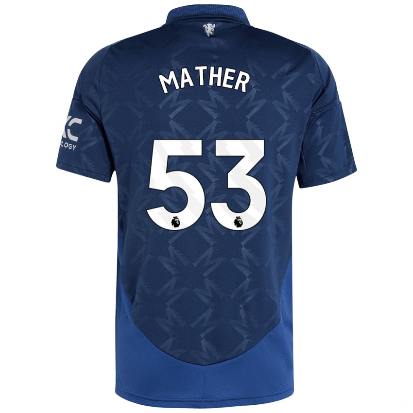 Kinderen Sam Mather #53 Indigo Uitshirt Uittenue 2024/25 T-Shirt