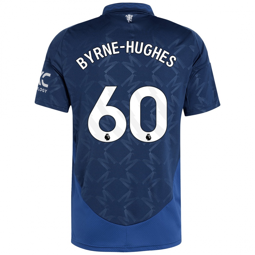 Kinderen Cameron Byrne-Hughes #60 Indigo Uitshirt Uittenue 2024/25 T-Shirt