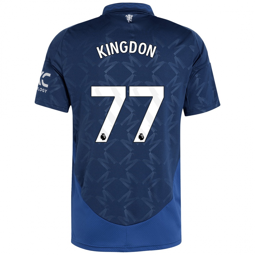 Kinderen Jack Kingdon #77 Indigo Uitshirt Uittenue 2024/25 T-Shirt