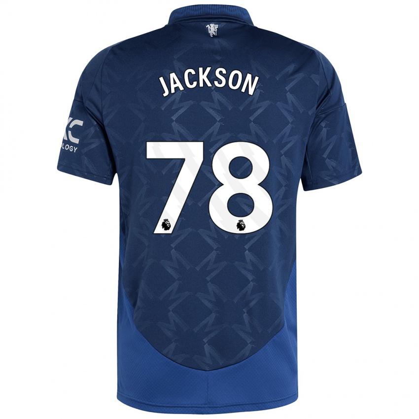 Kinderen Louis Jackson #78 Indigo Uitshirt Uittenue 2024/25 T-Shirt