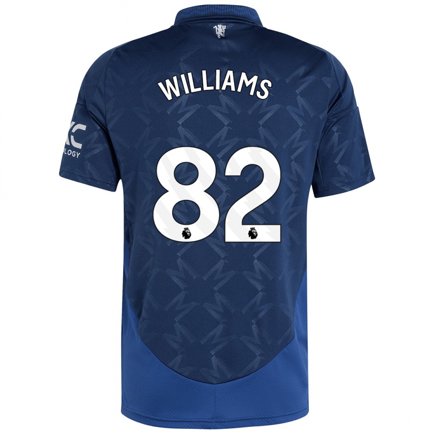 Kinderen Ethan Williams #82 Indigo Uitshirt Uittenue 2024/25 T-Shirt