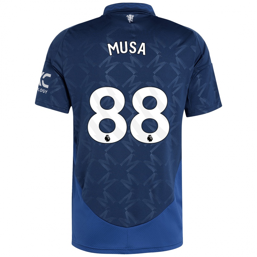 Kinderen Victor Musa #88 Indigo Uitshirt Uittenue 2024/25 T-Shirt