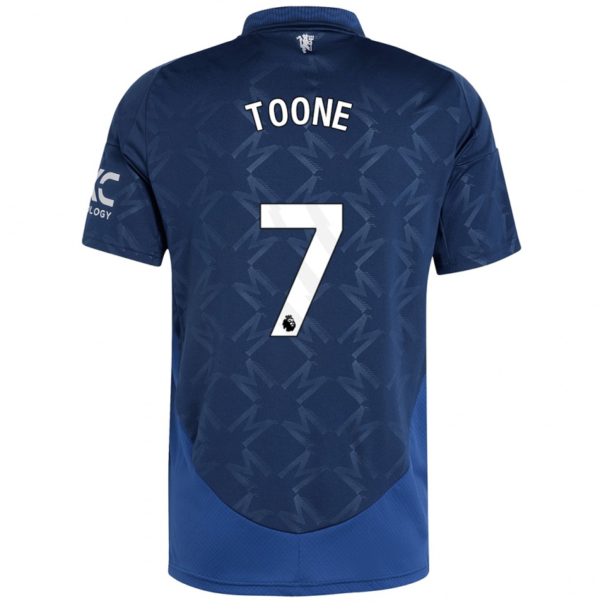 Kinderen Ella Toone #7 Indigo Uitshirt Uittenue 2024/25 T-Shirt