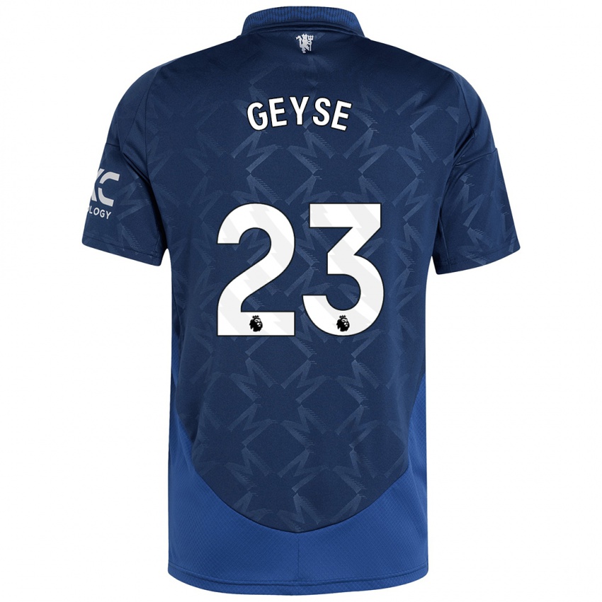 Kinderen Geyse #23 Indigo Uitshirt Uittenue 2024/25 T-Shirt